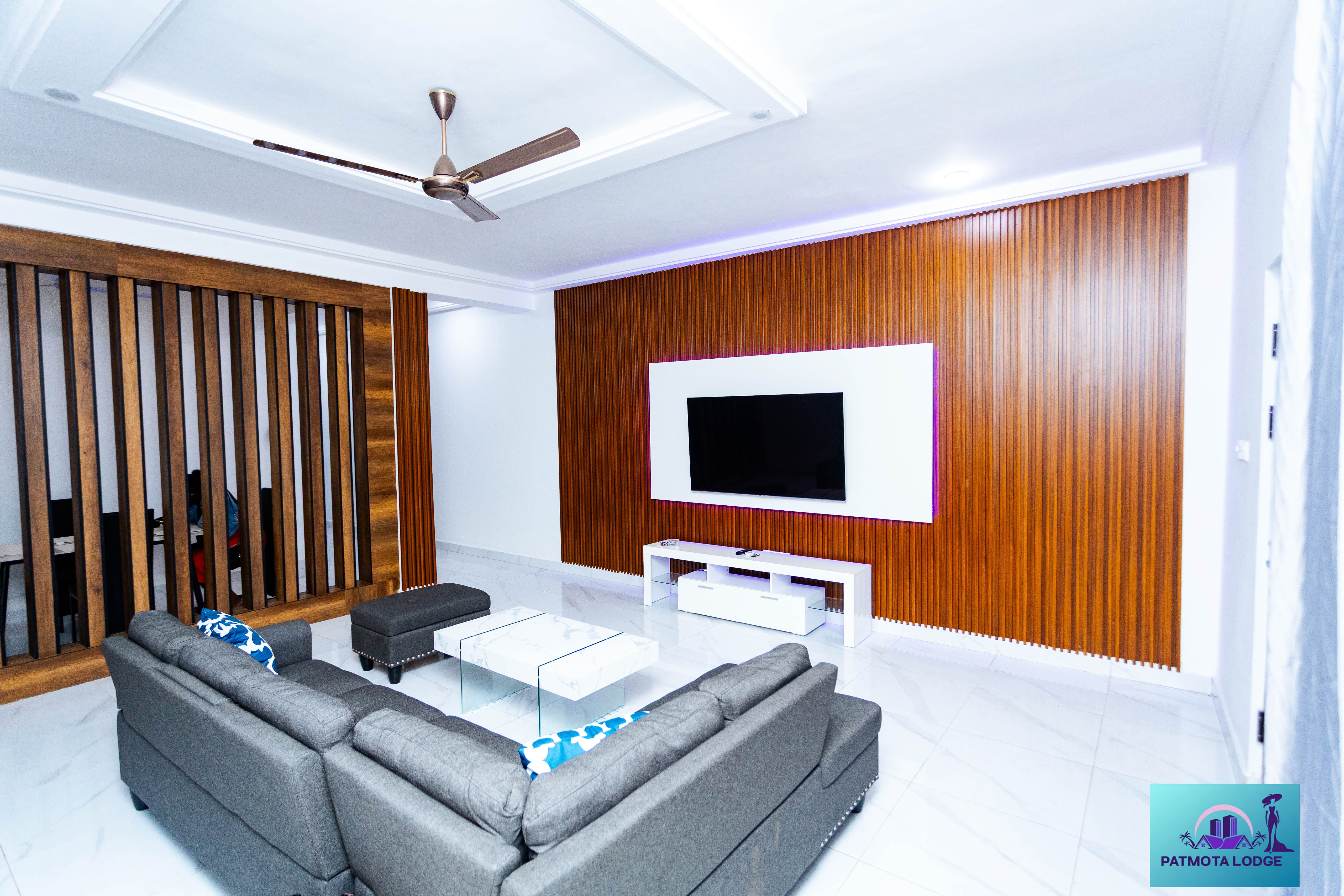 Living room - PatMota Lodge Pokuase Ghana